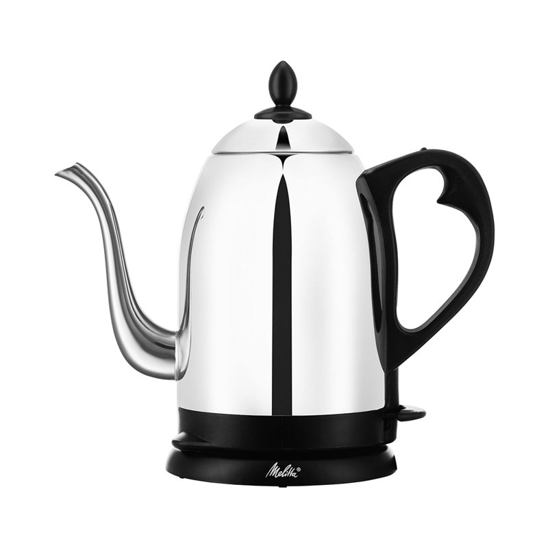 Melitta 1.25 Qt. Goose Neck Stainless Steel Electric Tea Kettle Wayfair
